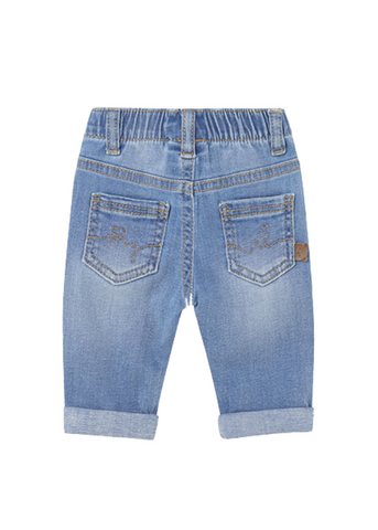 Light Blue Denim Pants with Drawstring Waist for Boys 596 Mayoral