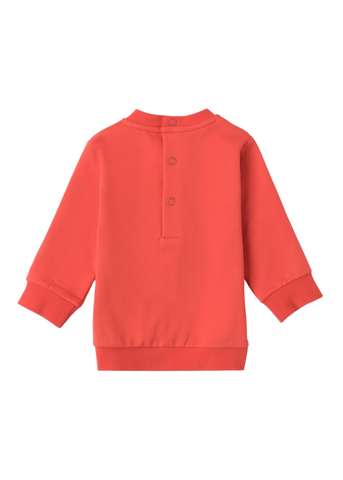 Sports Blouse for Boys, Red with Fox Print 7659 Miniband
