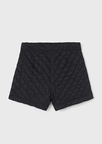 Black Padded Shorts for Girls 7212 Mayoral