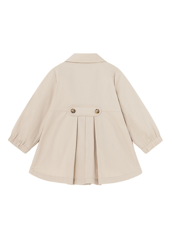 Beige Pleated Trench 1439 Mayoral