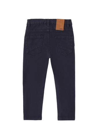 Long Pants for Boys, Navy Blue X350 iDO