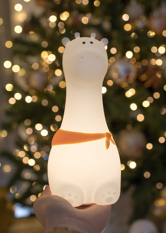 Lampa de Veghe Girafa din Silicon cu Esarfa si micro-USB art 52-0054 Rabbit & Friends