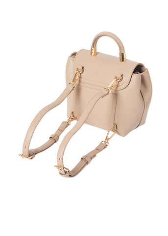 Beige Girls Bag with Bareta