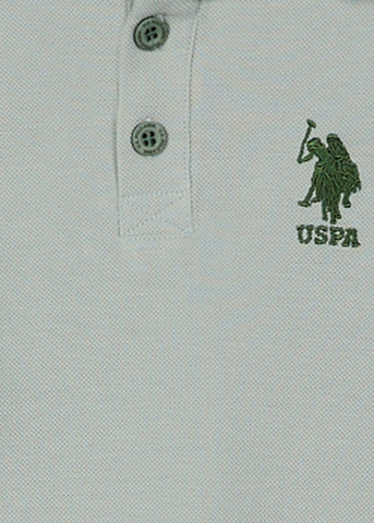 Tricou Polo cu Maneca Lunga Verde 998 V8 Us Polo Assn