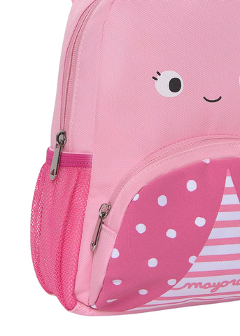 Pink Backpack with Cyclamen Model Ladybug 19435 Mayoral