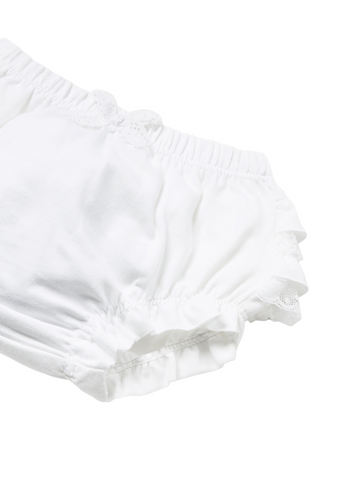 White Panties with Ruffles 9698 Mayoral