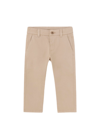 Long Beige Chino Pants for Boys 522 Mayoral