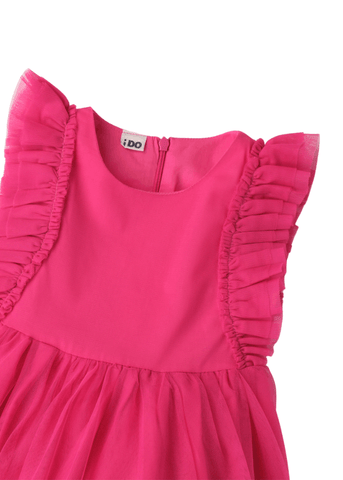 Rochie Fucsia din Tulle 8316 iDO