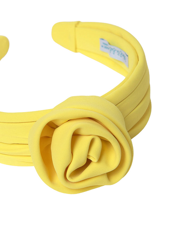 Wide Yellow Headband 5424 Abel & Lula