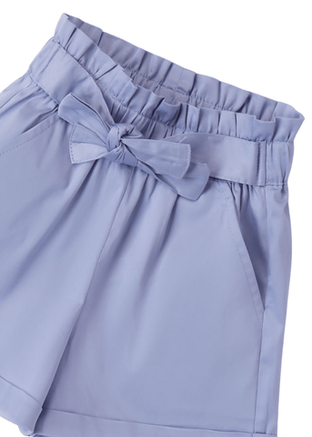 Blue Shorts with Drawstring Waist 8780 iDO