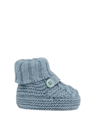 Turquoise knitted boots 9798 Mayoral