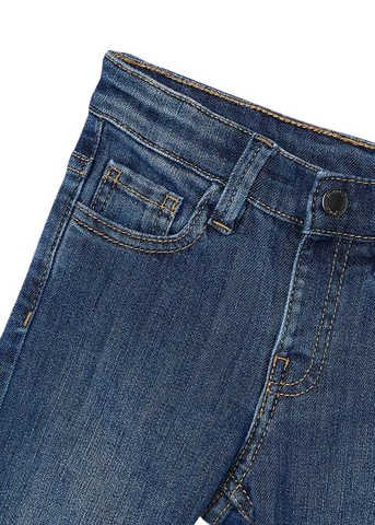 Pantaloni Denim Lungi Albastru Mediu pentru Baieti 515 Mayoral