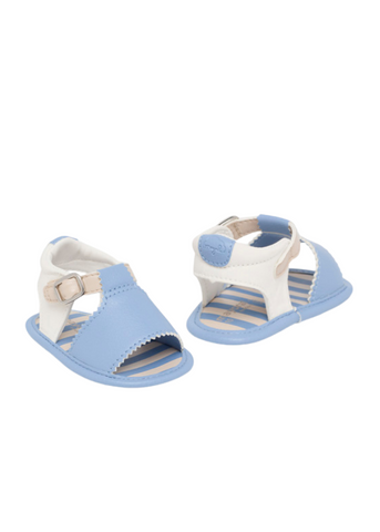 Sandals Blue with White and Buckle for Girls 9734 Mayoral