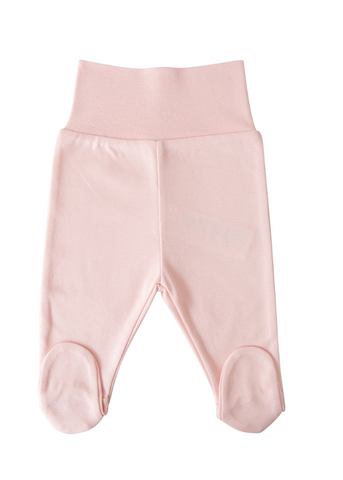 5 Piece Set Newborn Organic Cotton Cream with Pink Picks S31481 Kitikate