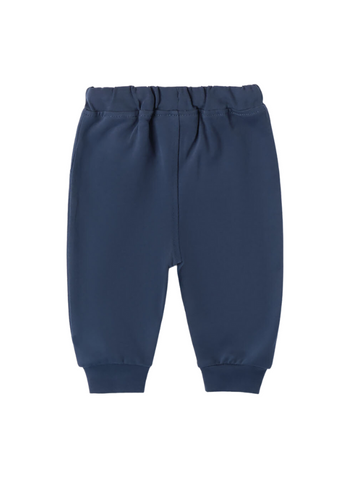 Blue Cotton Sports Pants for Boys 7215 iDO