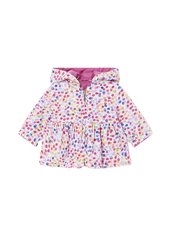Frez Reversible Windproof Jacket with Hood for Girls 1429 Mayoral