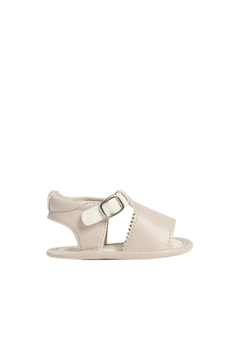 Sandals Cream with Beige and Buckle for Boys 9734 Mayoral