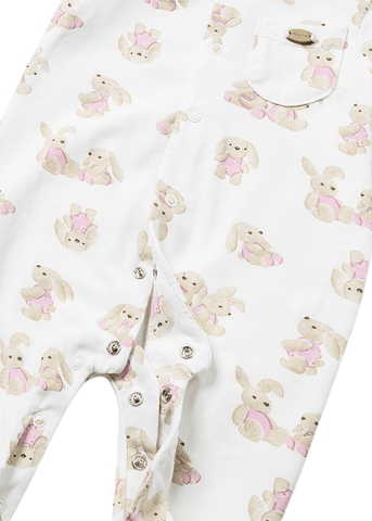 Long jumpsuit and Fes Cream with Pink and Rabbit Print 1721 Mayoral