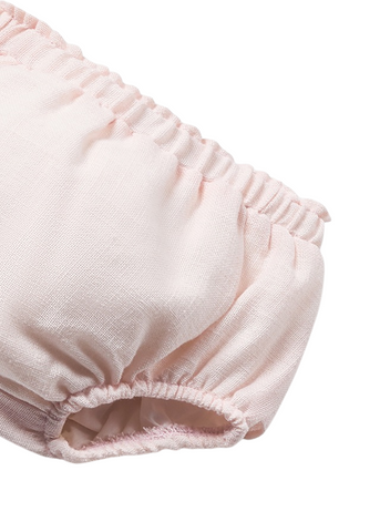 2 Piece Set for Ceremony, Pink Blouse and Panties 1210 Mayoral
