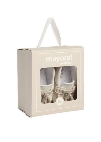 Cream and Beige Moccasins for Boys 9732 Mayoral