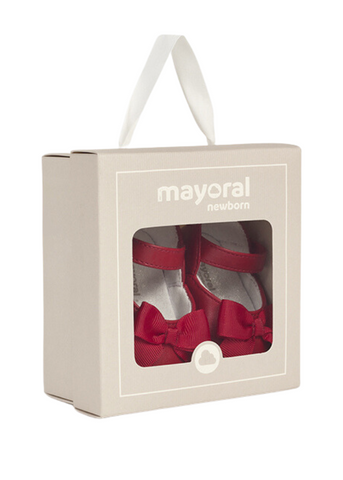 Elegant Ballerina and Headband Set, Red with Bows 9690 Mayoral