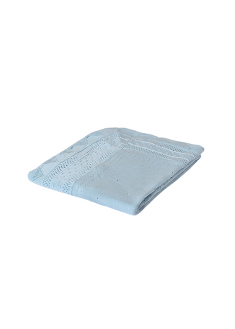 Blue Knitted Blanket 9393 Mayoral