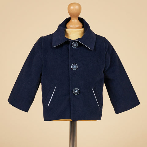 AnneBebe Navy Blue Boy's Jacket