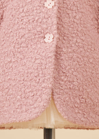 Pink girls coat