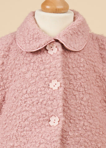 Pink girls coat