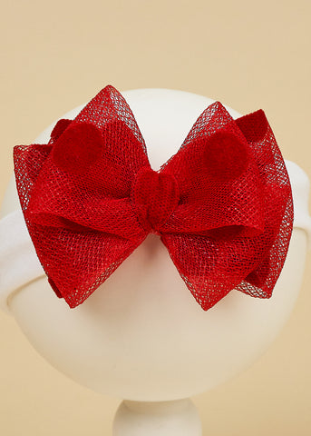 Christmas themed ribbon Red Christmas ribbon