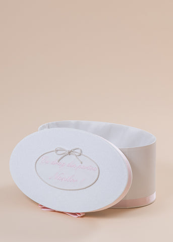 Cream Oval Chest With Pink With Love From AnneBebe Noses