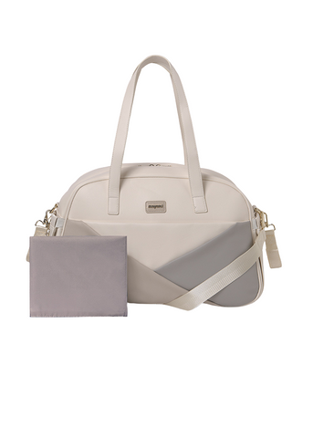 Maternity Bag with Accessories, Cream with Beige 19429 Mayoral
