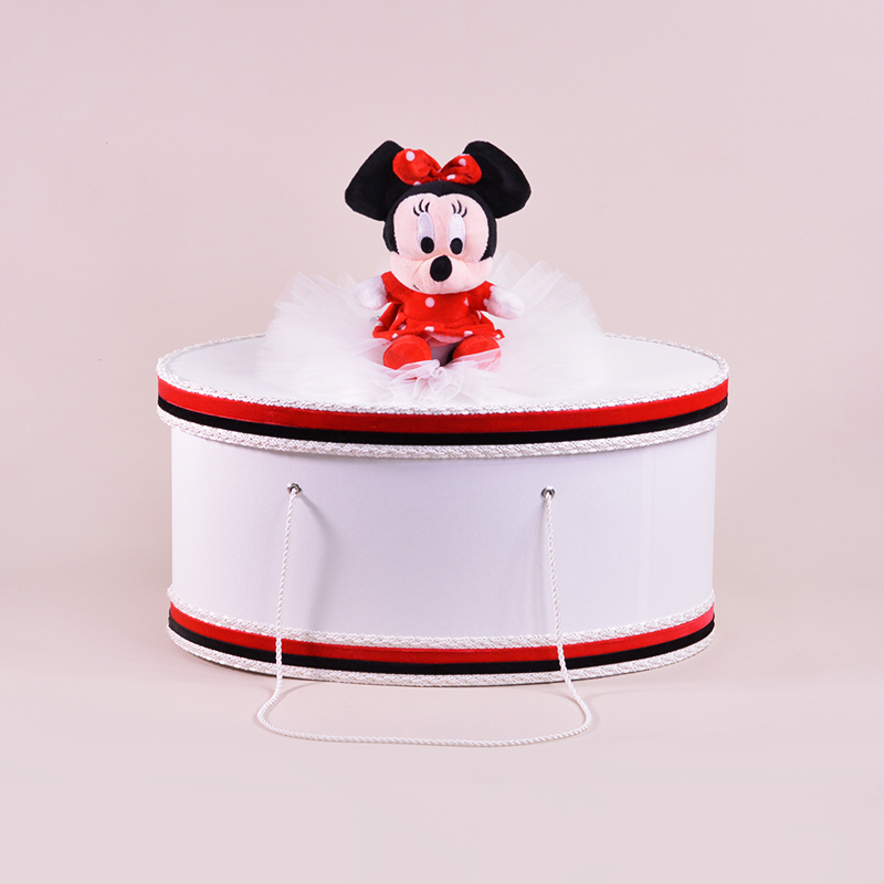 Cufar Botez Fete Personalizat Tematica Minnie AnneBebe