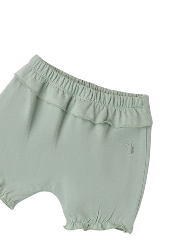 Green Shorts with Ruffles 8647 iDO