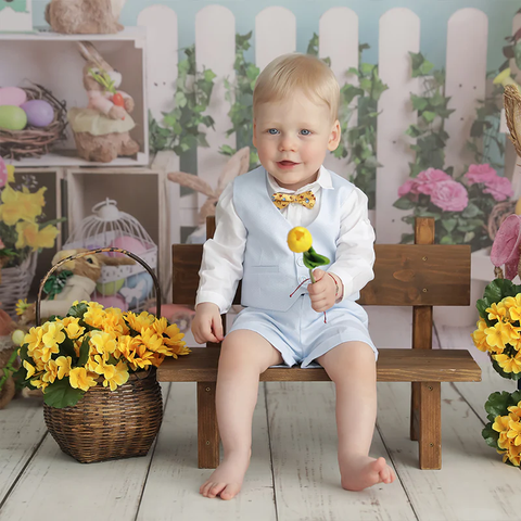 Catholic baptism in modern costume