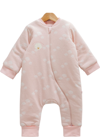 TOG Girls Sleepsuit 2.5 Salmon Cotton Shells UTK9583 Caramell