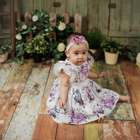 colorful dress for baptism