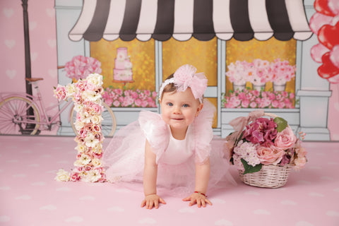 baby photo session dress