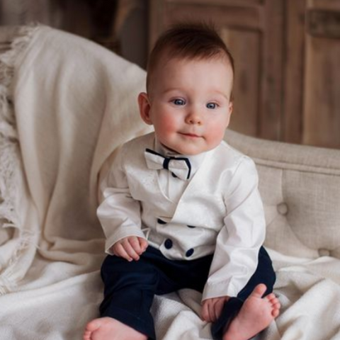 boys' christening outfit