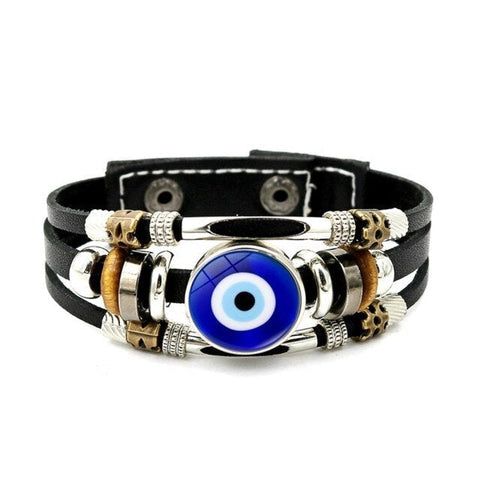 Bracelet mauvais oeil bleu grec – Esoterique Paris