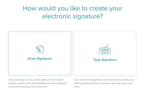 Create your own signature for free 8