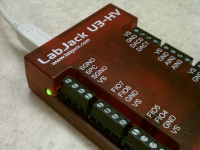 U3-HV/U3-LV USB DAQ Device Connected via USB