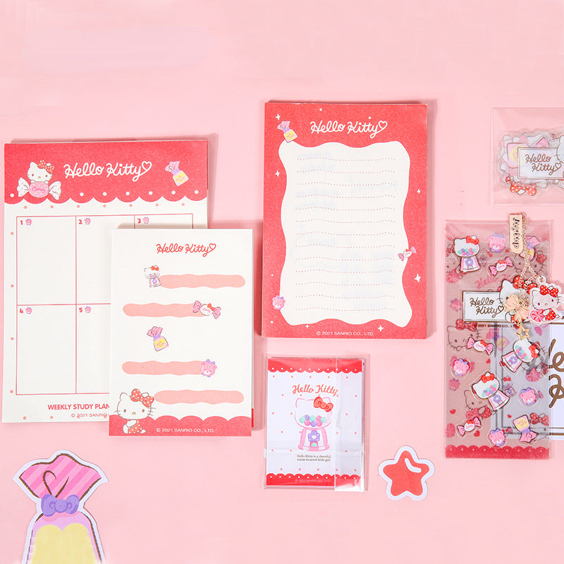 Sanrio PVC Journal Stickers 4-Pack Set Hello Kitty / My Melody /  Cinnamoroll / Pompom Purin Small Pattern DIY – Buy Taiwan Online