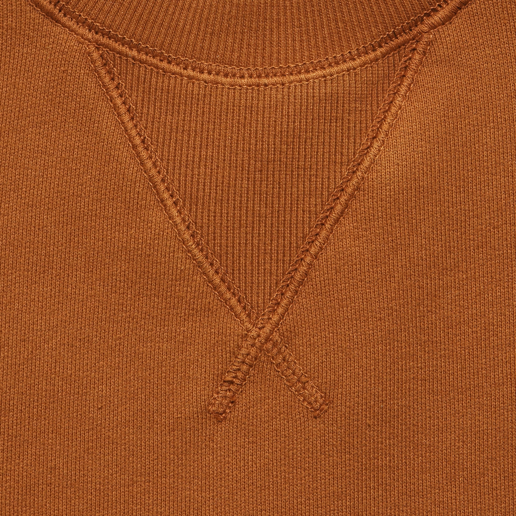 Garment Dyed Crewneck Sweatshirt - Amber