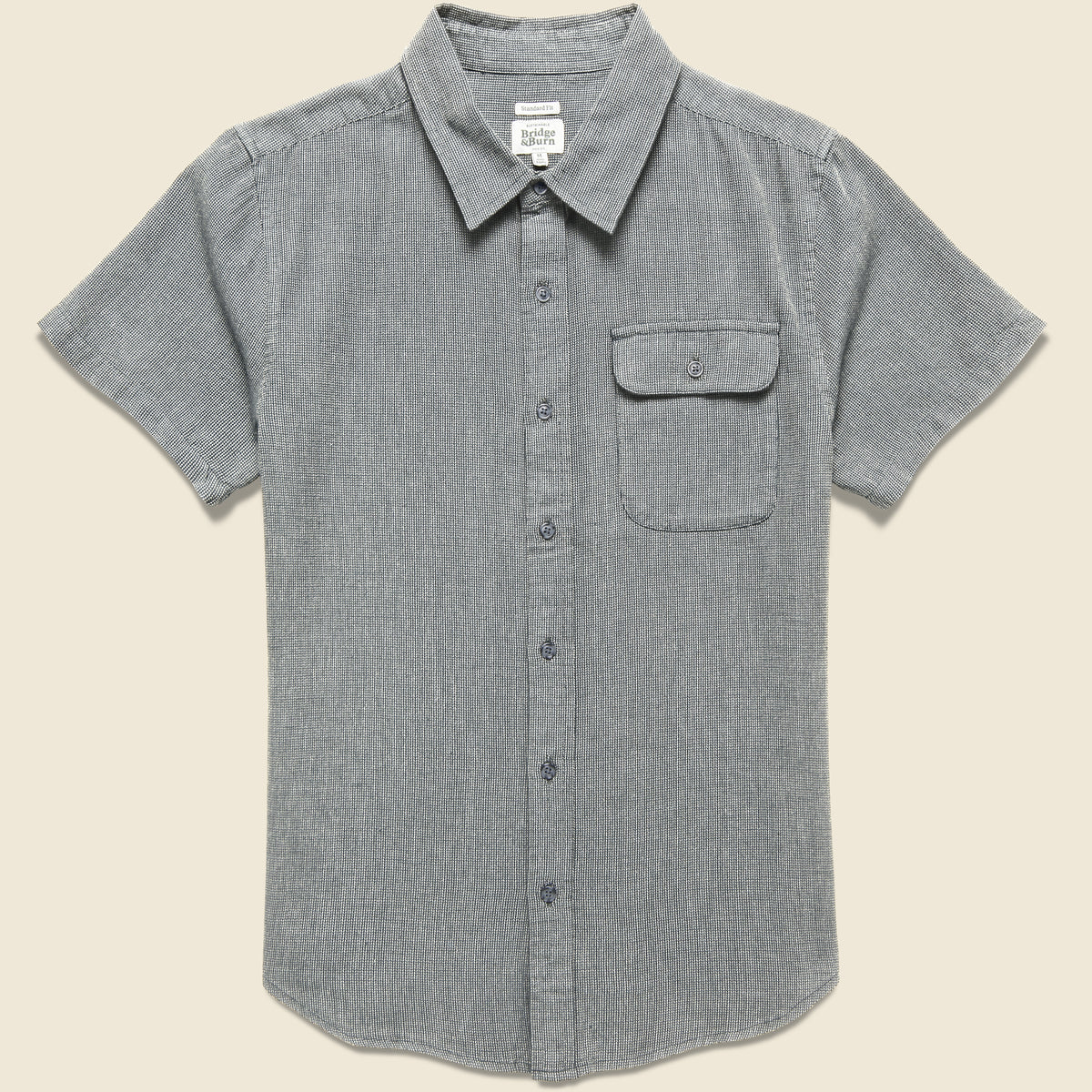 Marten Shirt - Grey Chevron