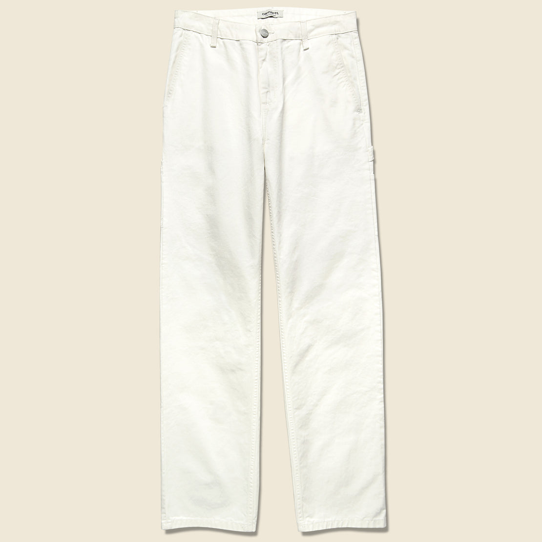 carhartt wip white pants