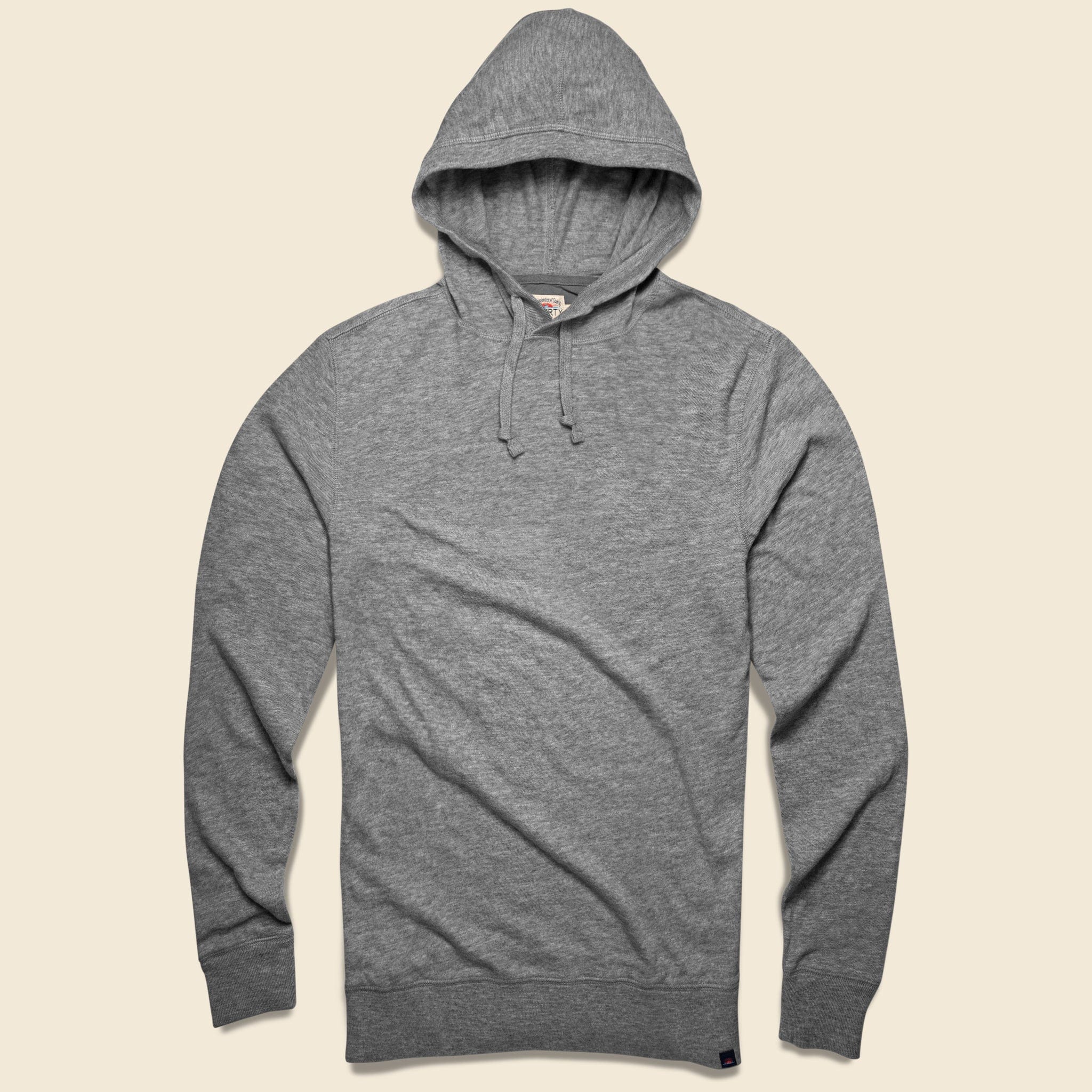 faherty slub cotton hoodie