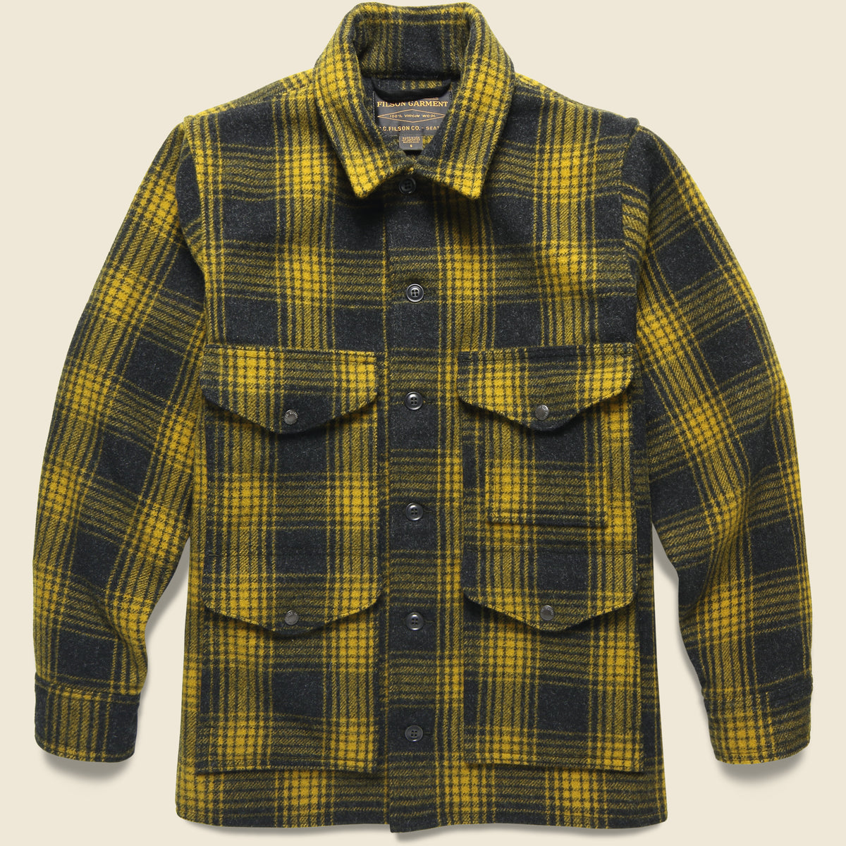 Mackinaw Cruiser Jacket - Gold Ochre