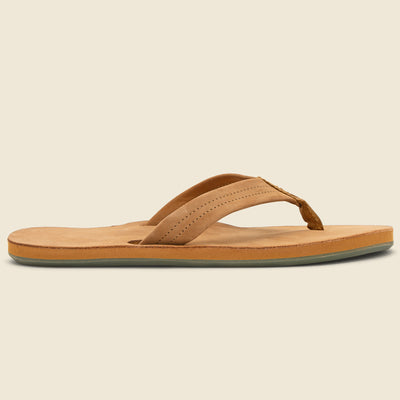 Women's Lakes Flip Flops - Tan / Natural – Hari Mari