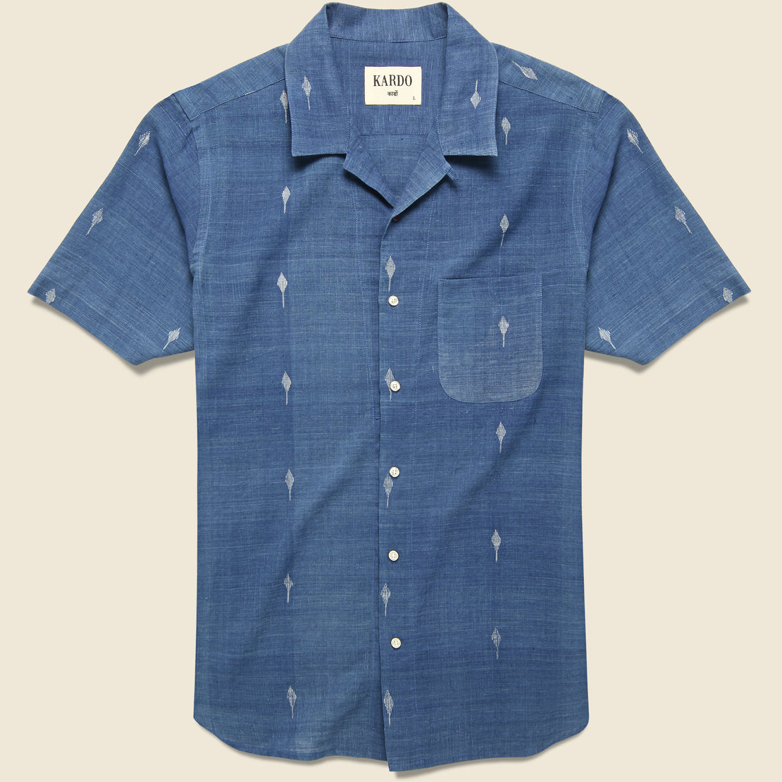 Lamar Jamdhani Shirt - Indigo